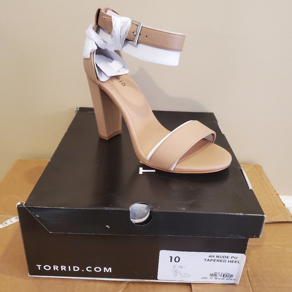 Nude Tapered Heel